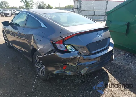 2019 Honda Civic Lx z USA, uszkodzony, nr VIN 2HGFC4B65KH300059